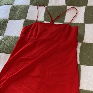 Urban Outfitters Red Mini Dress (small)